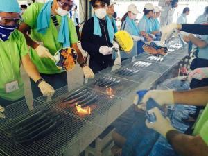 おながわ秋刀魚収獲祭　