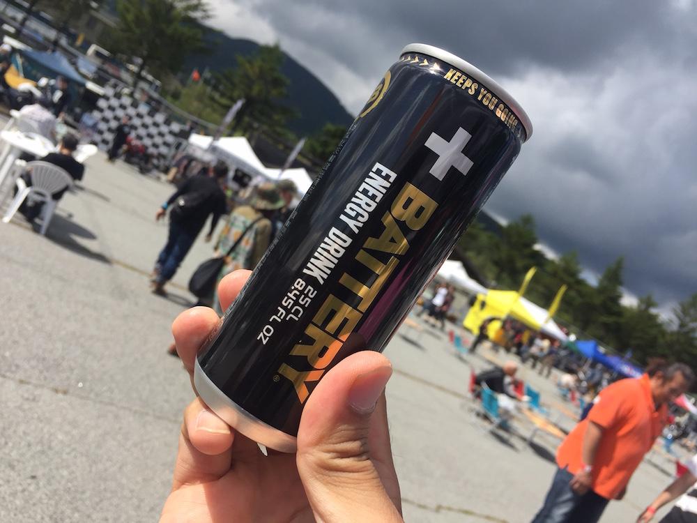 エナジードリンク Battery バッテリー を飲んでみた バイクるん