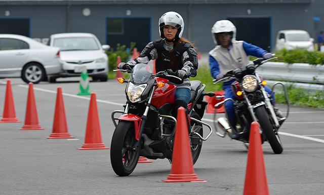 Hondaモーターサイクリストスクール スラローム入門（ツインリンクもてぎ）