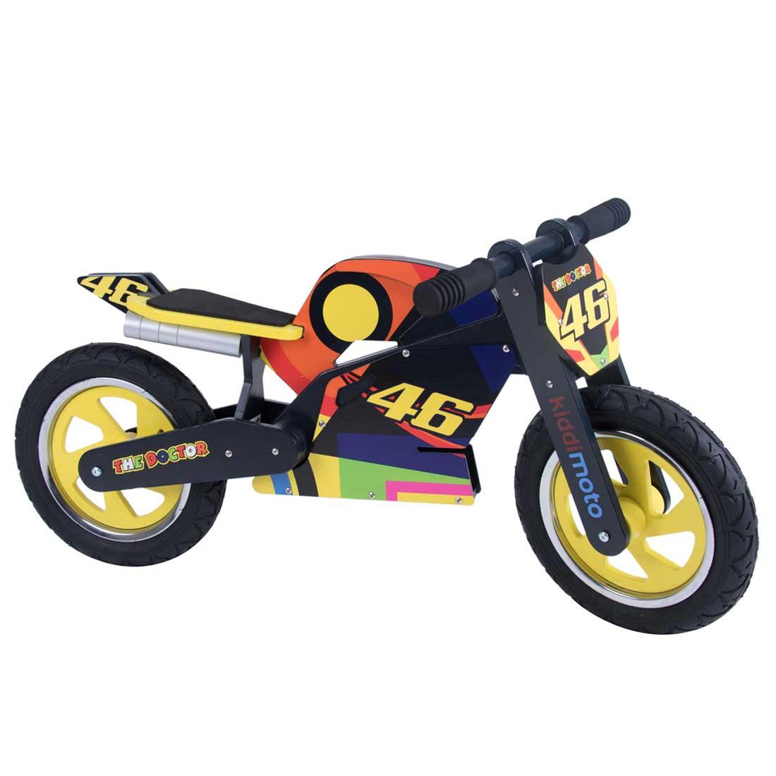 キッズライダーの育成に バレンティーノ ロッシのバランスバイク登場 バイクるん