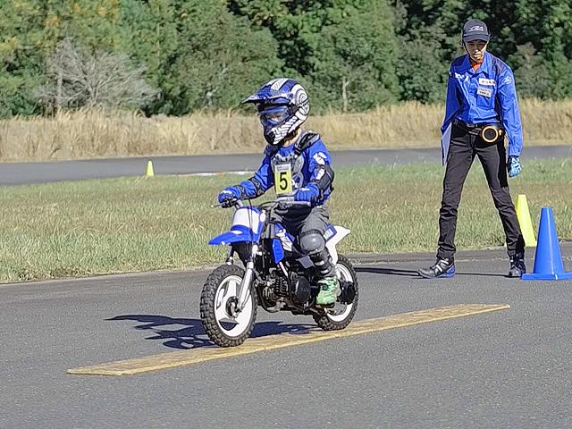 ヤマハ親子バイク教室　サーキットコース